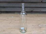 750ml Clear Bordeaux Wine Bottle