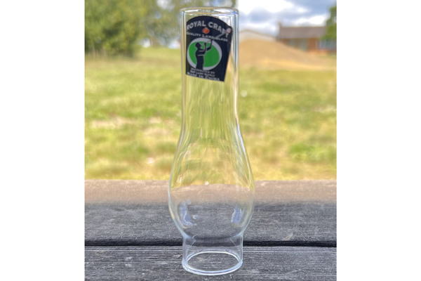 Small Glass Lamp Chimney