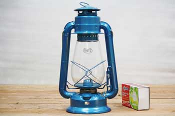 Old Style Lantern Blue