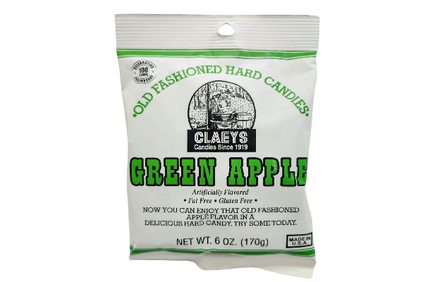Claeys Green Apple Candy