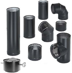6 Double Wall Stove Pipe - Duravent Stove Pipe