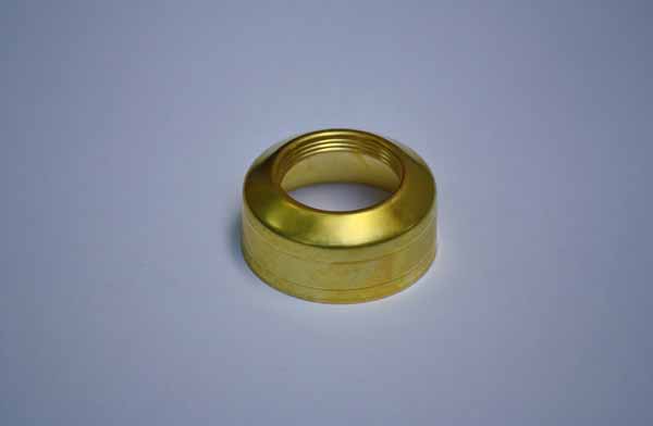 #1 Solid Brass Double Ring Collar
