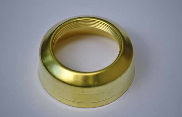 #2 Solid Brass Double Ring Collar
