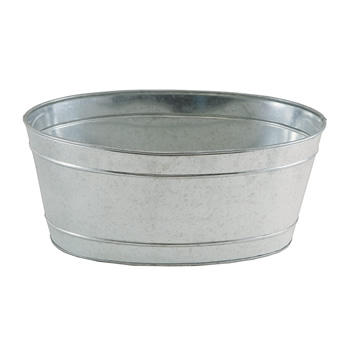 Red Hill General Store: Galvanized Buckets With Wood Handle