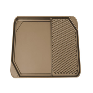 All American Pale Bronze Side by Side Griddle-Grill