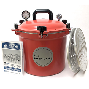 All American Red Pressure Canner 921RD