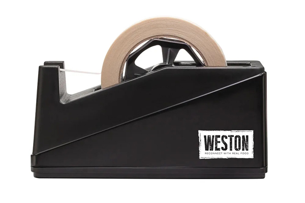 Weston Freezer Tape Dispenser with One Roll Freezer Tape