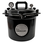 All American Black Pressure Canner 921BK