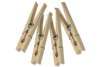 Honey-Can-Do Classic Clothespins