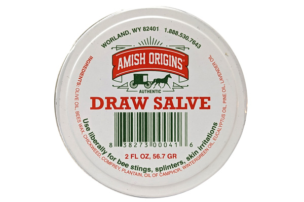 Amish Origins Draw Salve