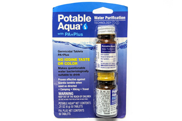 Potable Aqua Water Purification Tablets