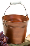Copper Painted Bucket